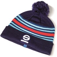 Sparco Martini Racing Bobble Beanie Hat - Blue