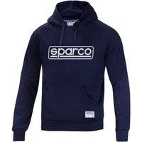Sparco Frame Hoodie - M, Navy Blue