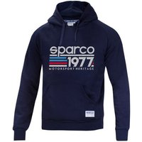 Sparco 1977 Hoodie - M, Navy Blue