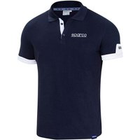Sparco Corporate Polo Shirt - XL, Navy Blue, Blue