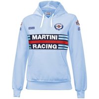 Sparco Martini Racing Womens Hoodie - Colour: Light Blue, Size: M