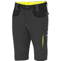 Sparco Tech Light Shorts - Colour: Grey / Fluro Yellow, Size: M, Grey/yellow