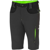 Sparco Tech Light Shorts - Colour: Grey / Fluro Green, Size: XL, Green/grey