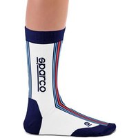 Sparco Martini Racing Iconic Design Socks - Colour: White, Size: L/XL