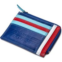 Sparco Martini Racing Leather Wallet - Blue,red