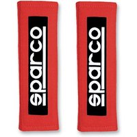 Sparco 3 Inch Wide Harness Pads - Red, Red