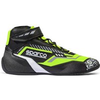 Sparco K-Rock Kart Boots - Colour: Black / Fluro Yellow, Size: UK 2 / Eur 34