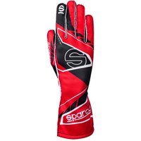 Sparco K-Arrow + Kart Gloves - Colour: Red / Black, Size: S