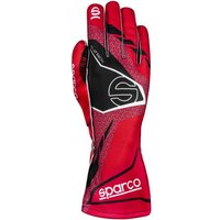 Sparco K-Attack Kart Gloves - Colour: Red / Black, Size: XXXS