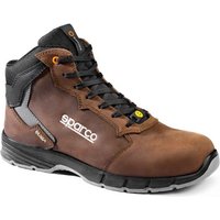 Sparco Targa-H S3S ESD Safety Shoes - Colour: Vic (Brown / Black), Size: UK 9 / Eur 43, Black/brown