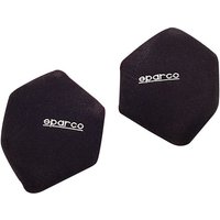 Sparco Side Backrest Cushions - Black (Pair), Black