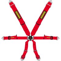 Schroth Profi 3x2 Harness - Red, Red