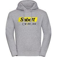 Sabelt Sim Racing Hoodie - Small, Light Grey