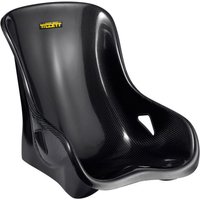 Tillett W1 Seat - 40cm, GRP, Without Back Frame, Black