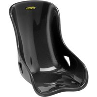 Tillett W1 Seat - 40cm, Carbon/GRP, Without Back Frame, Black