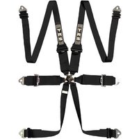 TRS Magnum Standard / Superlite / Ultralite 6 Point FHR Harness - Black, 6 Point, Superlite, Black