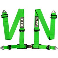 TRS Clubman 75mm Superlite / Ultralite 4 Point Harness - Green, Ultralite, Green