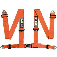TRS Clubman 75mm Superlite / Ultralite 4 Point Harness - Orange, Ultralite, Orange