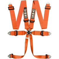 TRS Magnum Standard / Superlite / Ultralite 6 Point Saloon Harness - Orange, Ultralite, Orange