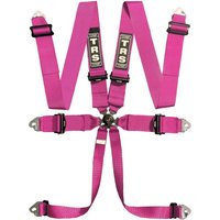 TRS Magnum Standard / Superlite / Ultralite 6 Point Saloon Harness - Pink, Ultralite, Pink