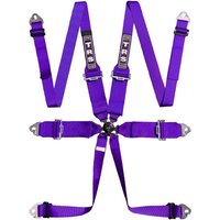 TRS Magnum Standard / Superlite / Ultralite 6 Point FHR Harness - Purple, Standard, Purple
