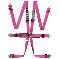 TRS Pro International Standard / Superlite / Ultralite 6 Point Saloon Harness - Pink, Ultralite, Pink
