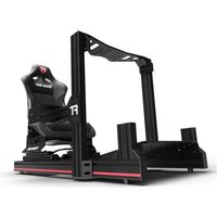 Trak Racer TR80 Lite Racing Simulator - Red/Black Reclining, With Seat Slider, No Shifter Mount