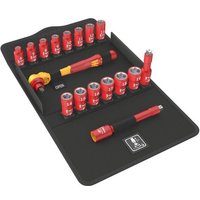 "Wera 8100 SB VDE 1 Zyklop Reversible 3/8" Ratchet Set, Insulated, Metric - 004970"
