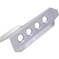 Demon Tweeks Drivers Clutch Footrest - Small Size, Silver
