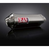 Yoshimura TRC Tri-Oval Slip On - Stainless Silencer / Stainless End Cap - Race