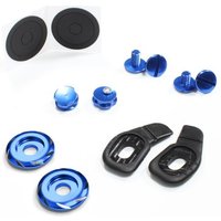 Senzo Arai Helmet Visor Fitting Kit - Fits GP-6/GP-6S/GP6-RC/SK6 HelmetsColour: BlueDash Design