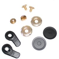 Senzo Arai Helmet Visor Fitting Kit - Fits CK6 HelmetColour: GoldDash Design