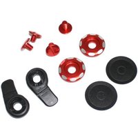Senzo Arai Helmet Visor Fitting Kit - Fits CK6 HelmetColour: RedOval Design