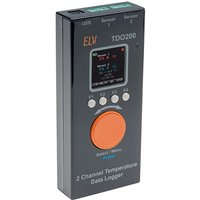 ELV Bausatz 2-Kanal-Temperatur Datenlogger TDO200