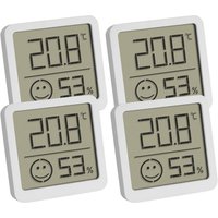 ELV Profitieren Sie von 13% Rabatt auf das TFA 4erSet Hygrometer in weiß