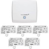 ELV Homematic IP Smart Home Starter Set Schalten Messen HmIPHAP und 5x HmIPFSM