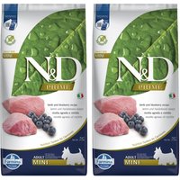 FARMINA N&D Prime Lamb & Blueberry Adult Mini 14 kg (2 x 7 kg)
