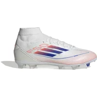adidas F50 Mid League FG/MG Blanc Chaussures de football femme adidas F50 League FG/MG Mid