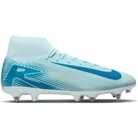 Nike Mercurial Zoom Superfly 10 Academy SG-Pro AC Bleu Chaussures de football Nike Mercurial Superfly 10 Academy SG Anti-Clog
