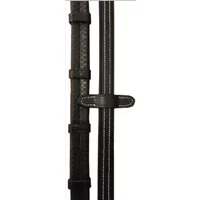 Pferdezügel aus Gummi mit Lederstoppern Cavaletti Pferdezügel aus Gummi mit Lederstoppern Cavaletti