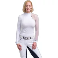 Reitturnier-Polo Langarm Damen Cavalliera Modern Reitturnier-Polo Langarm Damen Cavalliera Modern