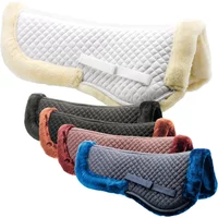 Sattelpad für Pferde aus synthetischem Lammleder neue Mode Daslö Sattelpad für Pferde aus synthetischem Lammleder neue Mode Daslö