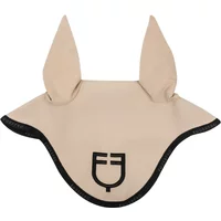 Kurze Mütze aus technischem Stoff mit Logo Equestro Kurze Mütze aus technischem Stoff mit Logo Equestro