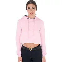 Hoodie Damen Equestro Cut Out Hoodie Damen Equestro Cut Out