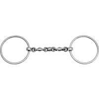 Gebiss 2 große Ringe für Pferde Feeling Waterford Gebiss 2 große Ringe für Pferde Feeling Waterford