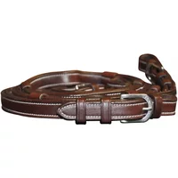 Lederzügel für Pferde mit Griffen Flags&Cup Lederzügel für Pferde mit Griffen Flags&Cup