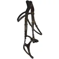 Anatomisch geformte Reittrense für Pferde mit Stickerei Horze Peckham Anatomisch geformte Reittrense für Pferde mit Stickerei Horze Peckham