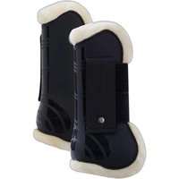 Offene Vorderbeingamaschen Sehnenschutz mit Fellimitat-Futter Horze Caliber Offene Vorderbeingamaschen Sehnenschutz mit Fellimitat-Futter Horze Caliber