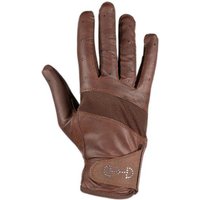 Reithandschuhe aus Leder und Mesh, Damen Horze Reithandschuhe aus Leder und Mesh, Damen Horze