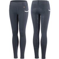 Reitleggings mit hoher Taille und Silikon, Mädchen Horze Lucinda Reitleggings mit hoher Taille und Silikon, Mädchen Horze Lucinda